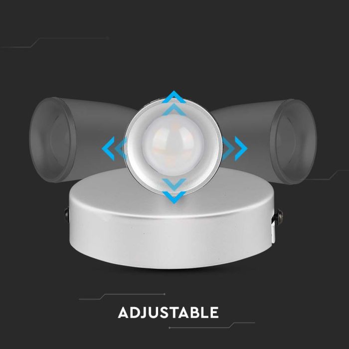 Aplique LED V-TAC - Cabezal Simple - IP20 - Blanco - 4.5W - 420 Lumens - 3000K-extra-7.webp