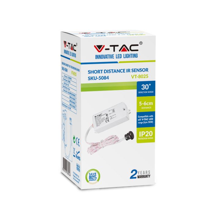 V-TAC Sensor de movimiento gestual de la mano - IP20 - Blanco-extra-2.webp