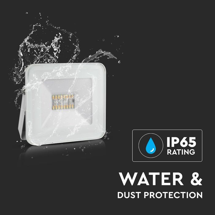 V-TAC Proyector inteligente LED - IP65 Waterproof - White - 20W - 1400 Lumens - RGB + 3IN1-extra-8.webp