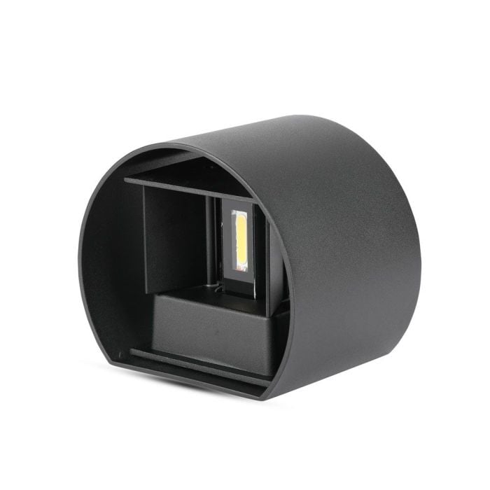 Aplique LED Redondo V-TAC - Bridgelux - IP65 Estanco - Negro - 5W - 700 Lumens - 3000K-extra-1.webp