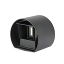 Aplique LED Redondo V-TAC - Bridgelux - IP65 Estanco - Negro - 5W - 700 Lumens - 3000K-extra-1.webp