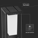 Aplique Solar V-TAC - Samsung - IP65 Impermeable - Gris - 2W - 220 Lumens - 3000K-extra-1.webp