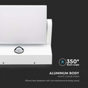 Aplique LED Giratorio V-TAC - Sensor PIR - Impermeable IP65 - Blanco - 17W - 2580 Lumens - 4000K-extra-8.webp