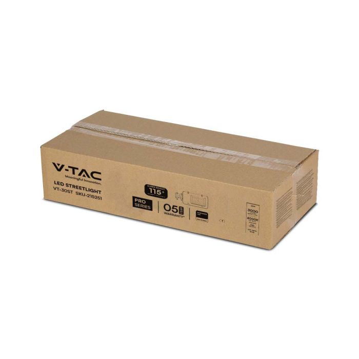 Farola LED V-TAC - Samsung - 115 Lumens - IP65 Waterproof - Gris - 30W - 3000 Lumens - 6500K-extra-11.webp