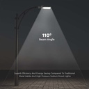 V-TAC LED Farola - Samsung - 115 Lumens - IP65 Impermeable - Gris - 30W - 3000 Lumens - 4000K-extra-3.webp