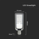 Farola LED Slim - IP65 Impermeable - Negra - 100W - 8700 Lúmenes - 6500K-extra-3.webp