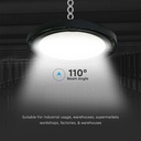 V-TAC LED Campana - Serie UFO - 110° - IP65 Impermeable - Negro - 100W- 10200 Lúmenes - 6500K-extra-6.webp
