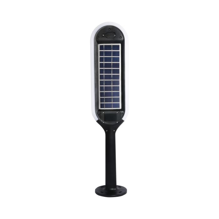 V-TAC Solar Bollard Light - IP65 Impermeable - Blanco + Negro - 5W- 400 Lumens - 4000K-extra-12.webp