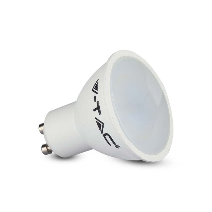 Foco LED V-TAC - GU10 - Lente 110° - IP20 - Blanco Lechoso - 4.5W - 400 Lúmenes - 3000K - Pack de 25-extra-6.webp