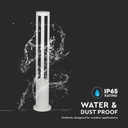 Luz LED para Bolardo - IP65 Impermeable - Blanco - 10W - 1000 Lumens - 3000K - 80CM-extra-7.webp