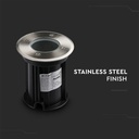 V-TAC Iluminación Exterior - Accesorios Subterráneos - Soporte GU10 - Impermeable IP65 - Negro-extra-1.webp