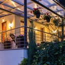 V-TAC Aplique Exterior - Up - Soporte E27 - IP44 - Gris Oscuro-extra-2.webp