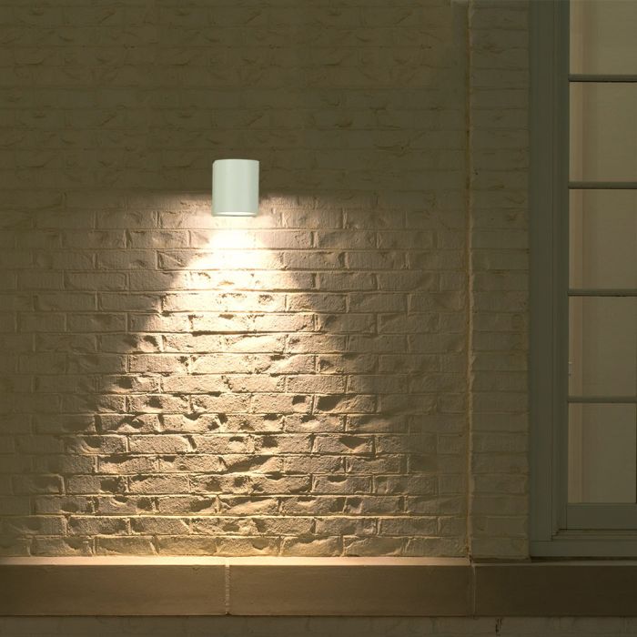 V-TAC Aplique de Pared Exterior - Accesorios de Pared - Soporte GU10 - IP44 - Blanco-extra-2.webp