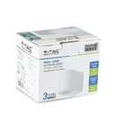 V-TAC Aplique de Pared Exterior - Accesorios de Pared - Soporte GU10 - IP44 - Blanco-extra-5.webp