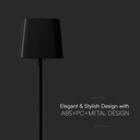 V-TAC Lámpara Solar Magnética de Mesa - IP65 Impermeable - Blanca - 5W- 400 Lumens - 3IN1-extra-5.webp