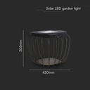 V-TAC Luz Solar de Diseño para Jardín - IP44 - Negro - 120 Lumens - 6000K + 3000K-extra-2.webp