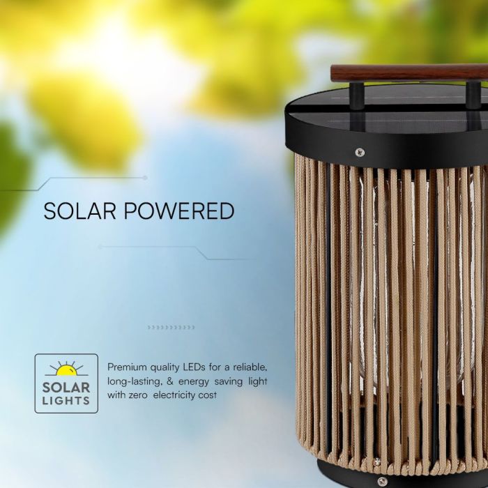 V-TAC Lámpara solar para césped - IP65 Impermeable - 3000K-extra-3.webp