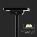 V-TAC Solar Pica de luz - IP65 Impermeable - Negro - 220 Lúmenes - 3IN1-extra-5.webp