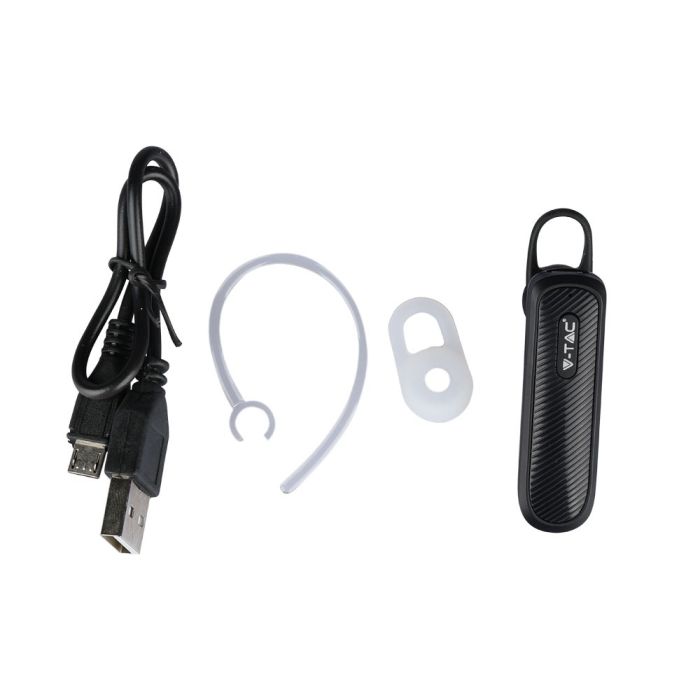 Auricular Bluetooth inalámbrico V-TAC - 70mAh - Negro-extra-8.webp