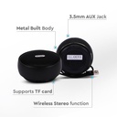 V-TAC Altavoz Bluetooth - Clip - Negro - 4W - 800mAh-extra-1.webp