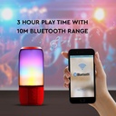 Altavoz Bluetooth V-TAC - IP20 - Rojo - 6W - RGB-extra-6.webp