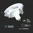 Dicróica LED - GU10 - Accesorio - IP20 - Blanco - 5W - 400 Lumens - 3000K - Pack de 3-extra-6.webp
