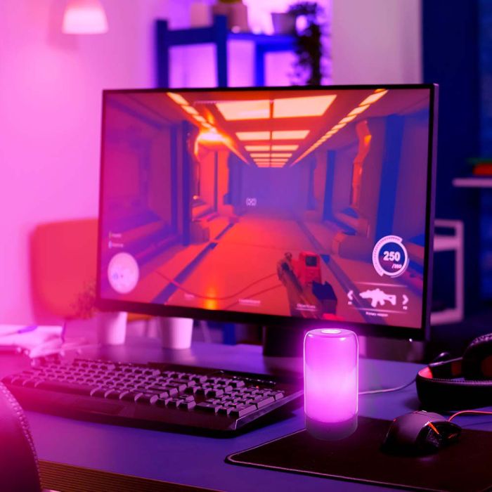 V-TAC Smart LED Lámpara - Ambiance - Negro - RGB - 8W-extra-1.webp