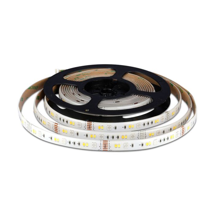 V-TAC Tira de luz LED Kits - 5m - IP65 Impermeable - RGB + 3IN1-extra-1.webp