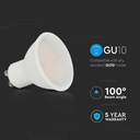 Dicróica LED V-TAC Samsung GU10 lente 110° IP20 Blanco Lechoso 10W 1000 lúmenes 3000K-extra-6.webp