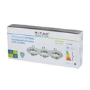 V-TAC LED Aro redondo - Empotrable - GU10 - IP20 - Aluminio Cepillado-extra-7.webp