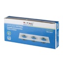 V-TAC LED Aro cuadrado - Empotrable - GU10 - IP20 - Blanco-extra-7.webp