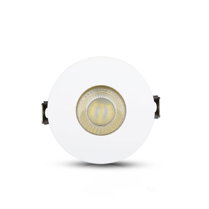 V-TAC LED Aro redondo - Empotrable - GU10 - IP20 - Blanco + Dorado-extra-6.webp