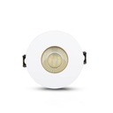 V-TAC LED Aro redondo - Empotrable - GU10 - IP20 - Blanco + Dorado-extra-6.webp