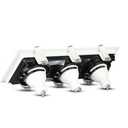 V-TAC LED Aro cuadrado x3 - Empotrable - GU10 - IP20 - Blanco + Negro-extra-7.webp