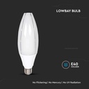 Bombilla LED V-TAC - Samsung - Oliva - Soporte E40 - IP20 - Blanca - 60W - 6500 Lúmenes - 6500K-extra-1.webp