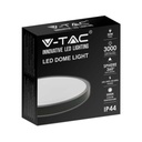 V-TAC LED Plafón redondo - IP44 - Negro - 30W - 3000 lúmenes - 6500K - 420MM-extra-3.webp