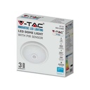 V-TAC LED Plafón redondo LED - Samsung - Sensor PIR - 290mm - IP20 - Blanco - 12W - 900 Lumens - 4000K-extra-5.webp