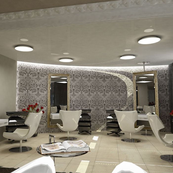 V-TAC LED Plafón de LED - IP20 - Blanco - 40W - 2800 Lúmenes - 3 en 1-extra-2.webp