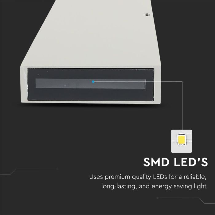 Aplique Triangular LED V-TAC - Impermeable IP65 - Gris - 4W - 450 Lumens - 3000K-extra-1.webp