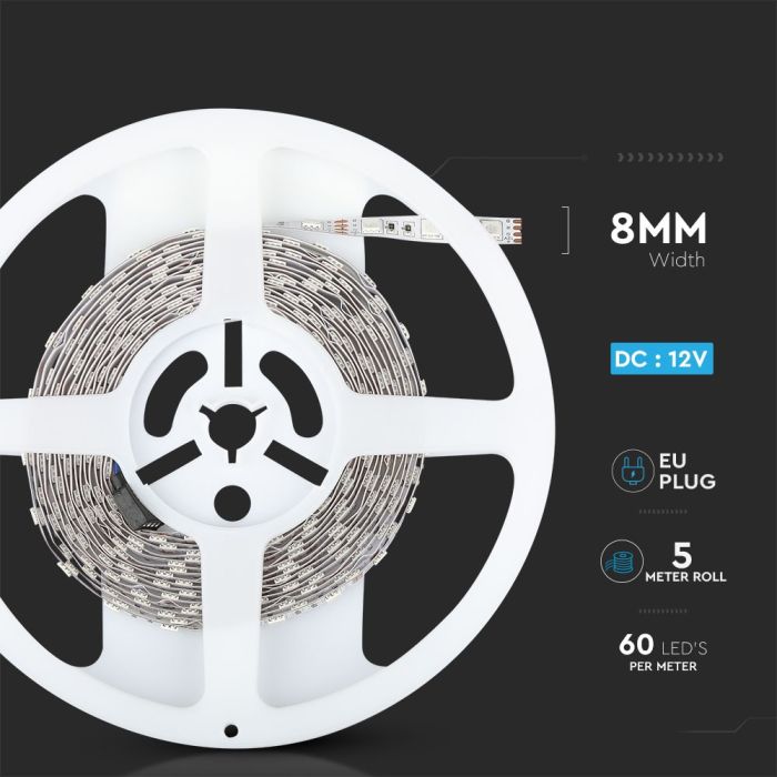 LED Tira de luz LED Kits - EU Plug - IP20 - RGB - 5m Roll-extra-8.webp