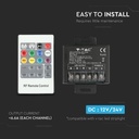 Tiras de luz LED V-TAC - Accesorios - Controladores - Mando a distancia 20 teclas - IP20 - Controlador RGB-extra-3.webp