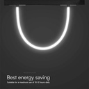 V-TAC LED Magnetic Foco de carril - IP20 - Negro - 11W- 1270 Lumens - 3000K-extra-5.webp