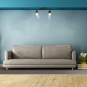 Aplique LED V-TAC - Doble Cabezal - IP20 - Negro - 10W - 1080 Lumens - 3000K-extra-2.webp