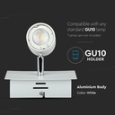 Riel de luz LED - Cabeza simple - Riel GU10 - IP20 - Blanco-extra-3.webp