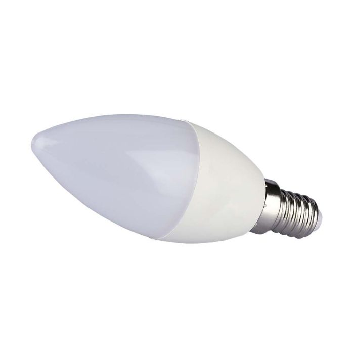 Bombilla LED V-TAC - Samsung - Vela - Soporte E14 - IP20 - Blanca - 4.5W - 470 Lumens - 3000K-extra-6.webp