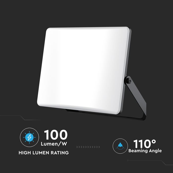 Proyector LED V-TAC - 100lm/w - Serie CCT - Impermeable IP65 - Negro - 30W - 3000 Lumens - 3IN1-extra-7.webp