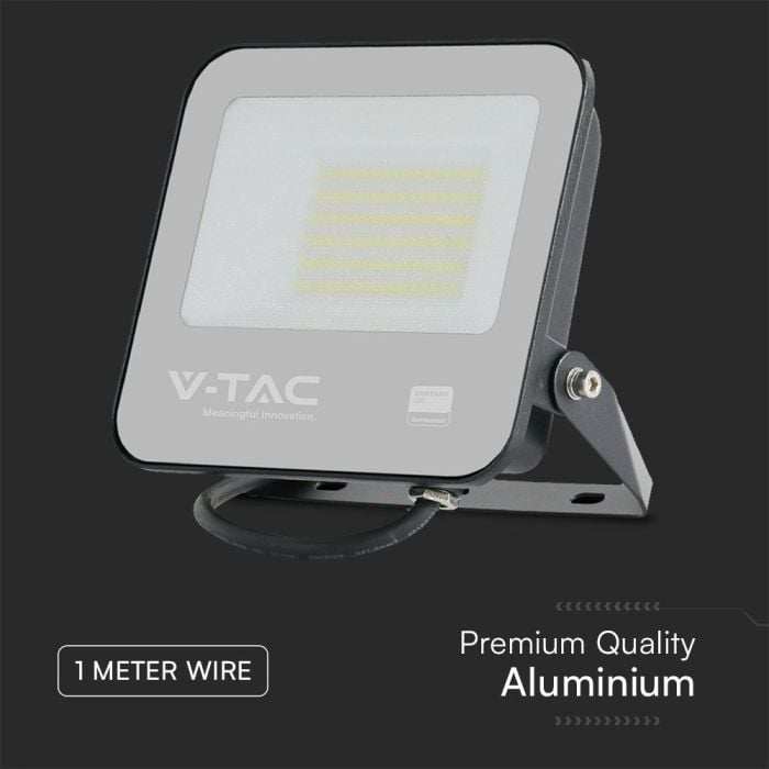 Proyector LED V-TAC - Samsung - IP65 Resistente al agua - Cuerpo negro - 50W- 4270 Lúmenes - 4000K-extra-8.webp