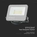 Proyector LED V-TAC - Serie Slimline - 160lm/w - IP65 Estanco - Cuerpo Negro - 30W - 4800 Lumens - 4000K-extra-5.webp