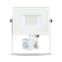 Proyector LED giratorio V-TAC - Samsung - Sensor PIR - Impermeable IP65 - Blanco - 20W - 1600 Lúmenes - 6400K-extra-3.webp