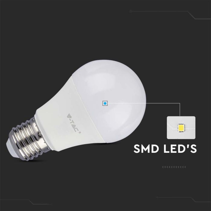 Bombilla LED V-TAC GLS - Samsung -  Soporte E27 - IP20 - Blanca - 10.5W - 1055 Lumens - 4000K-extra-4.webp